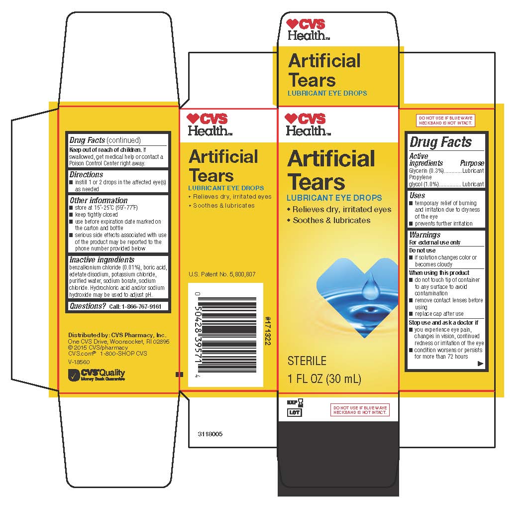 Artificial Tears Lubricant Eye Drops (solution/ drops) CVS Pharmacy Cvs Artificial Tears Recall 2025 Dates