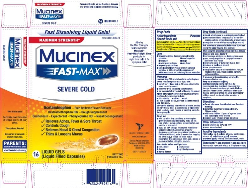 Mucinex Fast Max Dosage Chart