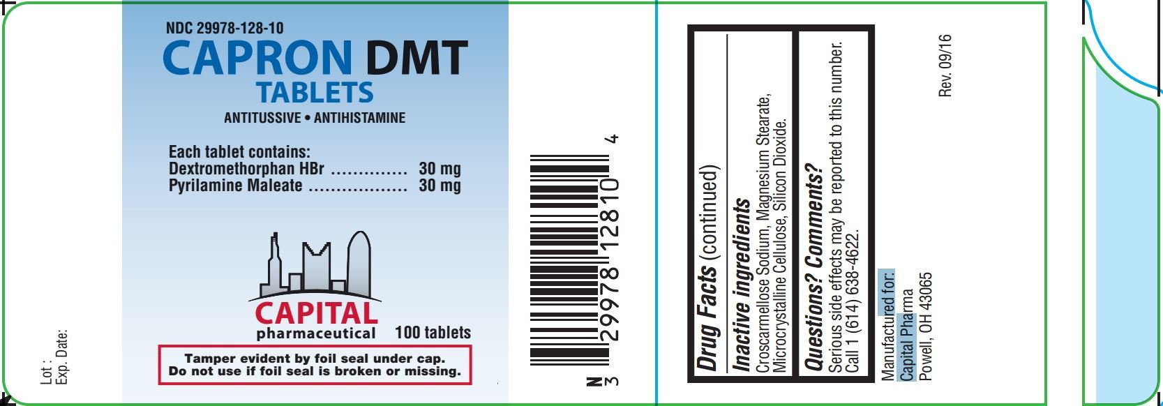 Capron Dm Dosage Chart