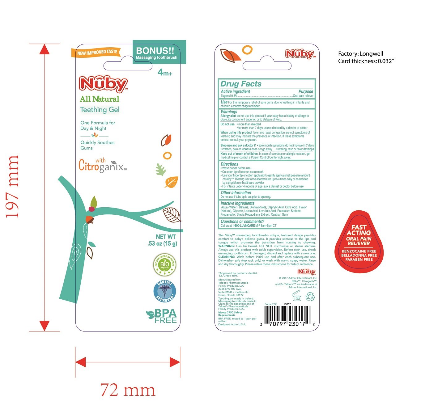 nuby gel