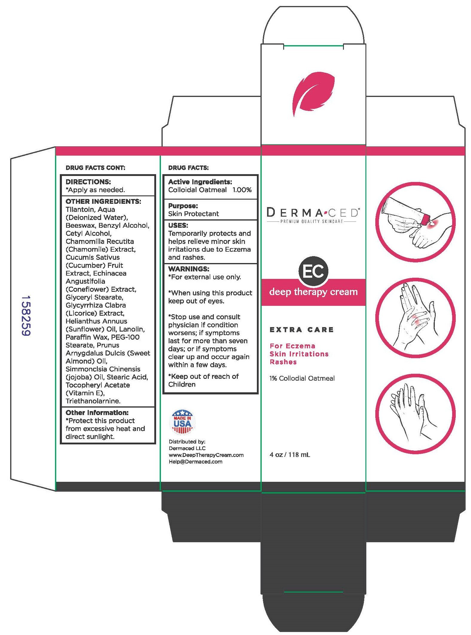 deep therapy cream for eczema