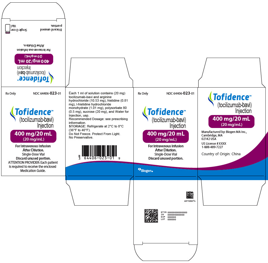 PRINCIPAL DISPLAY PANEL - 400 mg/20 mL Vial Carton