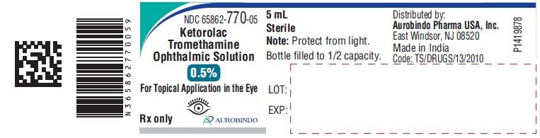 PACKAGE LABEL-PRINCIPAL DISPLAY PANEL - 0.5% (5 mL) - Container Label