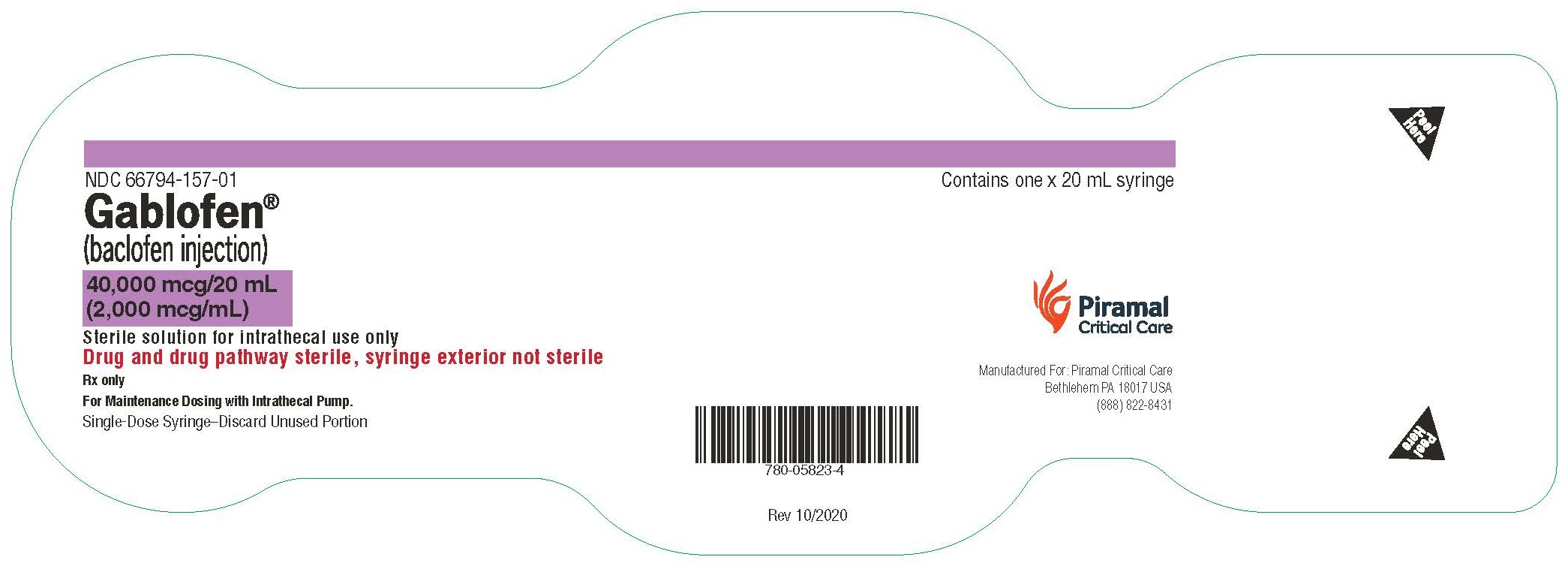 gablofen tray 2000 mcg