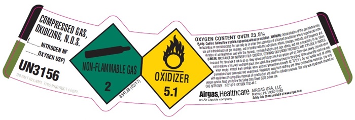 UN3156-2 label