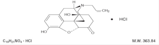 Naloxone Structure