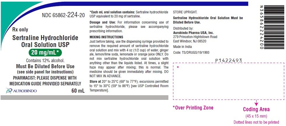 PACKAGE LABEL.PRINCIPAL DISPLAY PANEL - 20 mg/mL (60 mL Bottle)