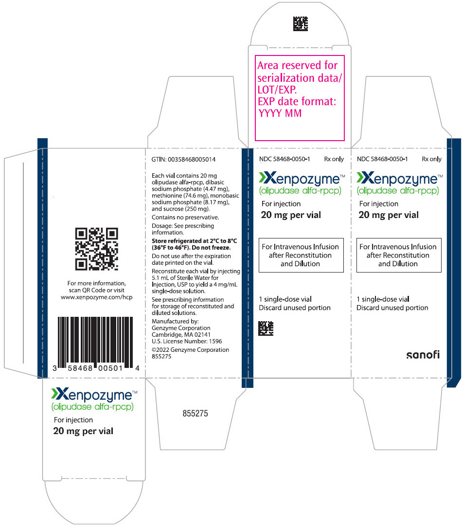 PRINCIPAL DISPLAY PANEL - 20 mg Vial Carton