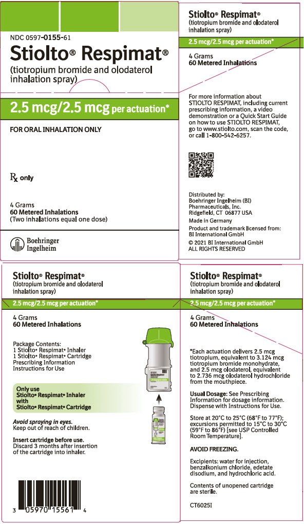 PRINCIPAL DISPLAY PANEL - 2.5 mcg/2.5 mcg Carton