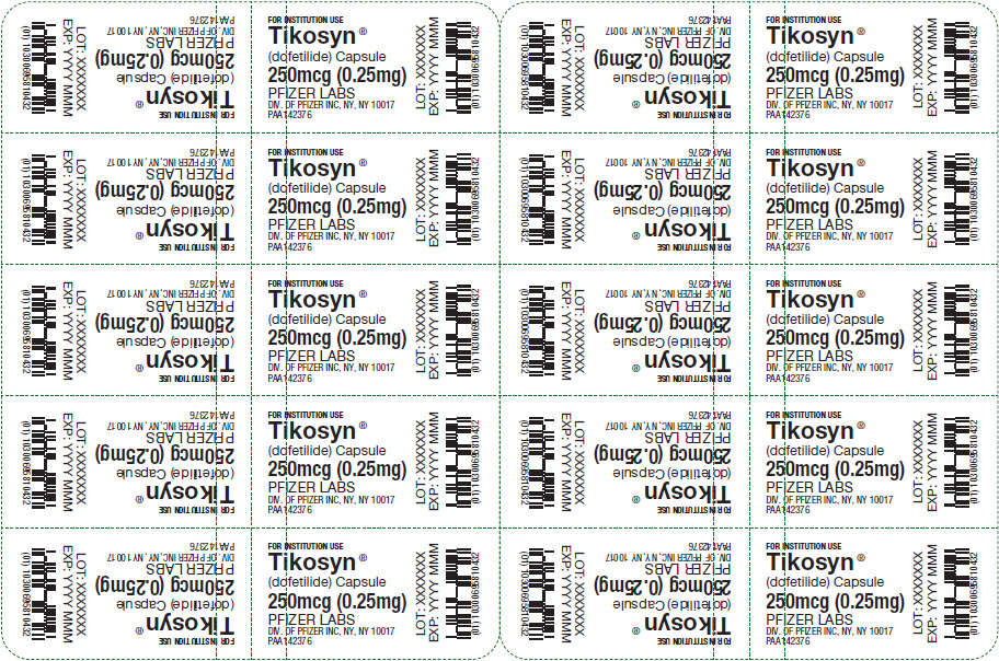 PRINCIPAL DISPLAY PANEL - 0.25 mg Capsule Blister Pack