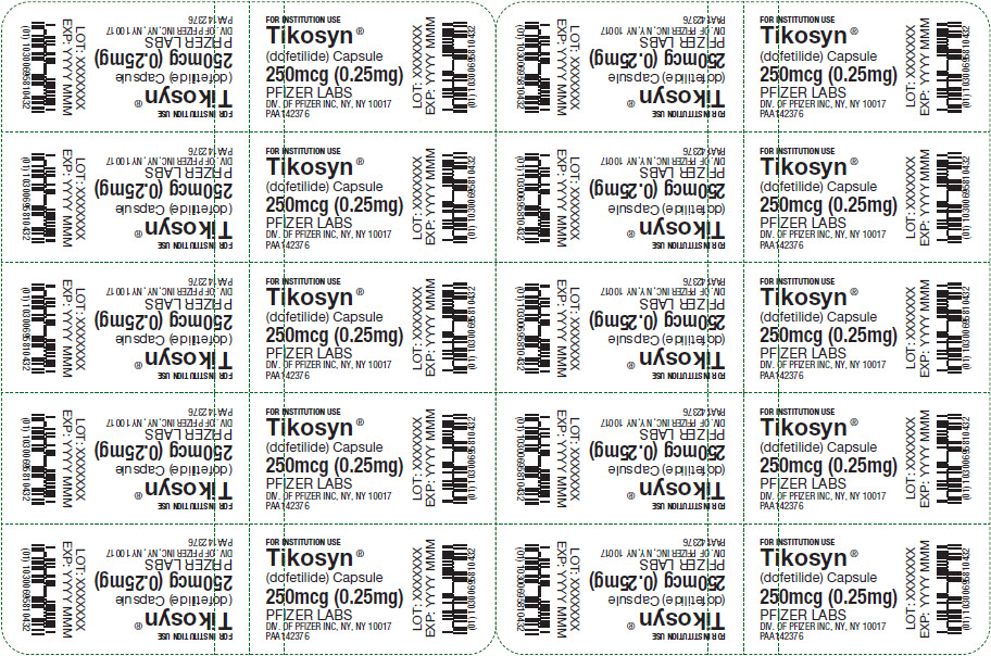 PRINCIPAL DISPLAY PANEL - 0.25 mg Capsule Blister Pack