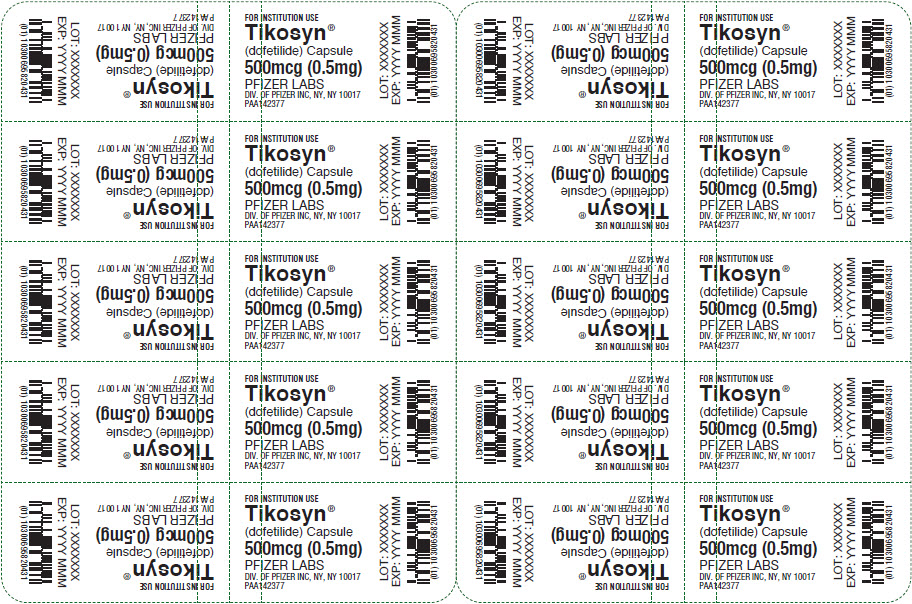 PRINCIPAL DISPLAY PANEL - 0.5 mg Capsule Blister Pack