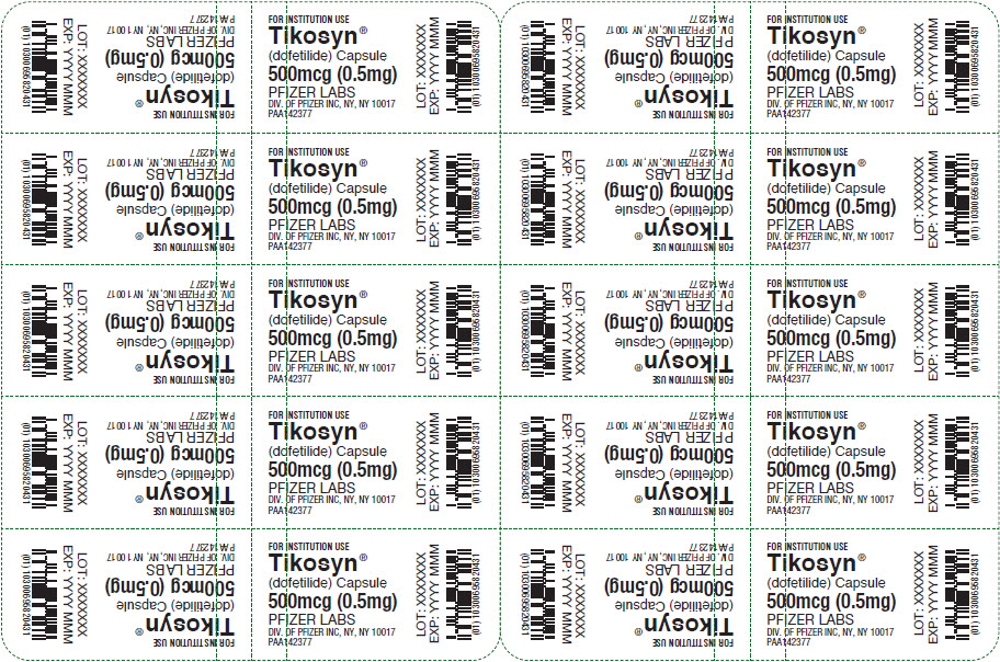 PRINCIPAL DISPLAY PANEL - 0.5 mg Capsule Blister Pack