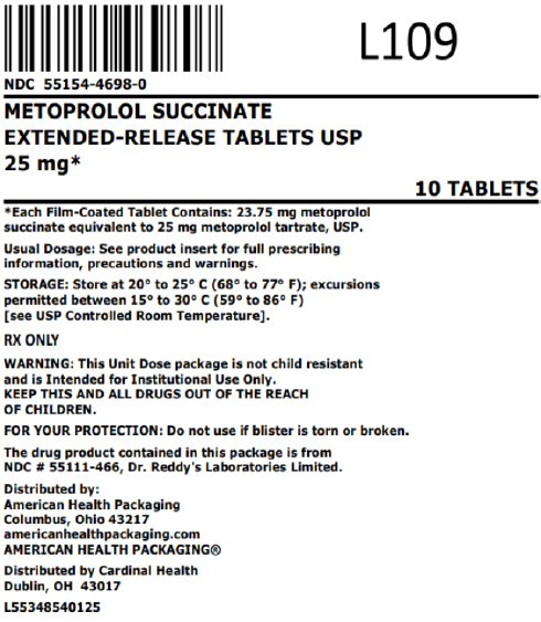 25mg* bag label