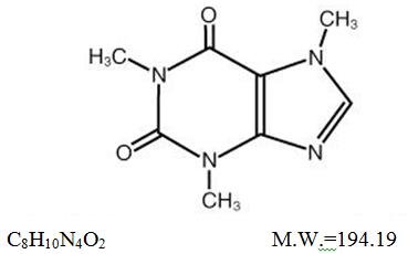 Caffeine - Chemical Structure