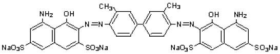 Chemical structure MembraneBlue