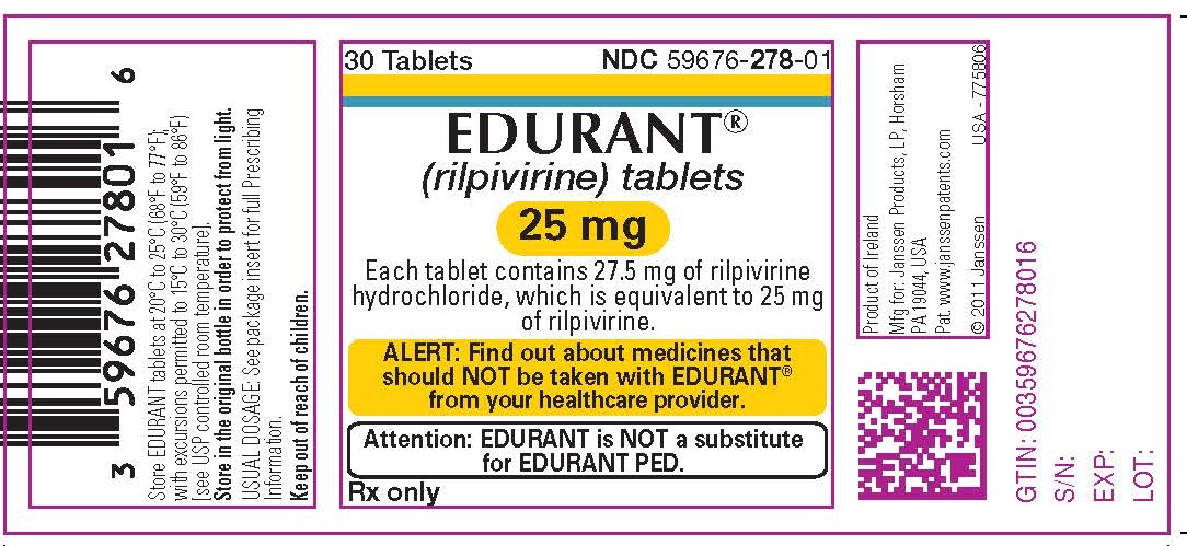 EDURANT 25 mg PDP