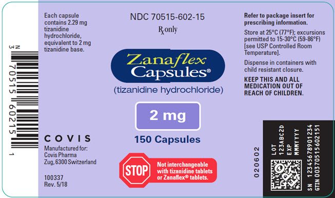 Principal Display Panel - 2 mg Capsule Bottle