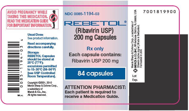 Principal Display Panel  - 84 Capsule Label