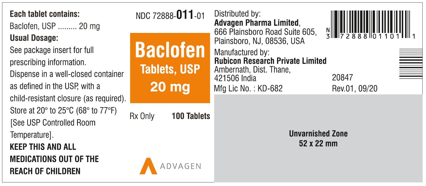 Baclofen - FDA prescribing information, side effects and uses