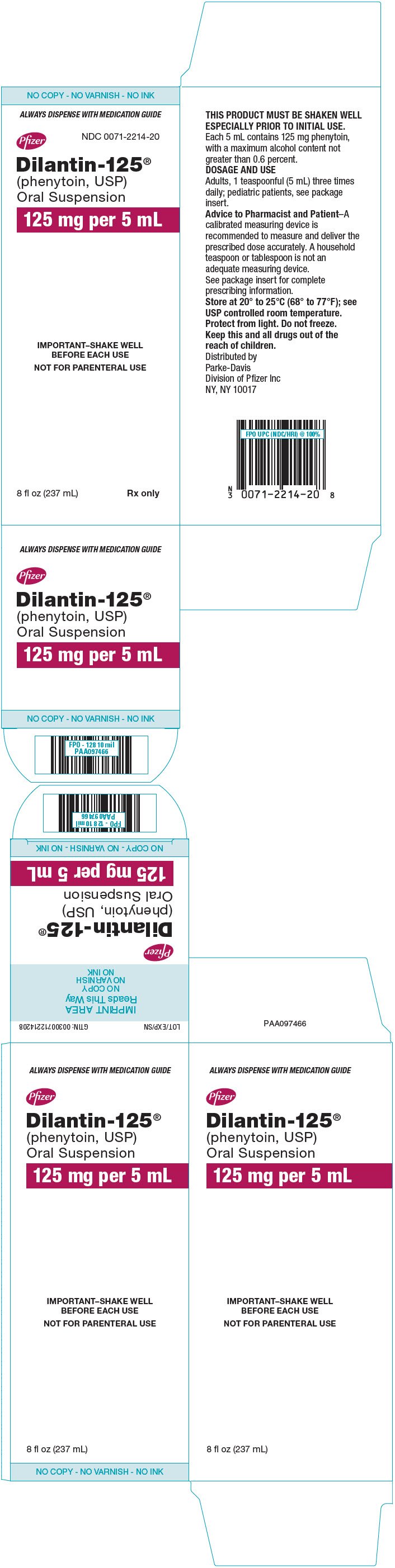 PRINCIPAL DISPLAY PANEL - 237 mL Bottle Carton