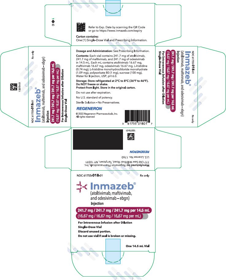 PRINCIPAL DISPLAY PANEL - 14.5 mL Vial Carton - 61755-018