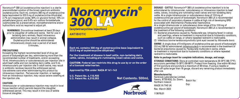 Principal Display Panel – 500 mL Vial Label
