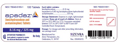 8.16mg/325mg label
