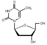 Telbivudine structural formula