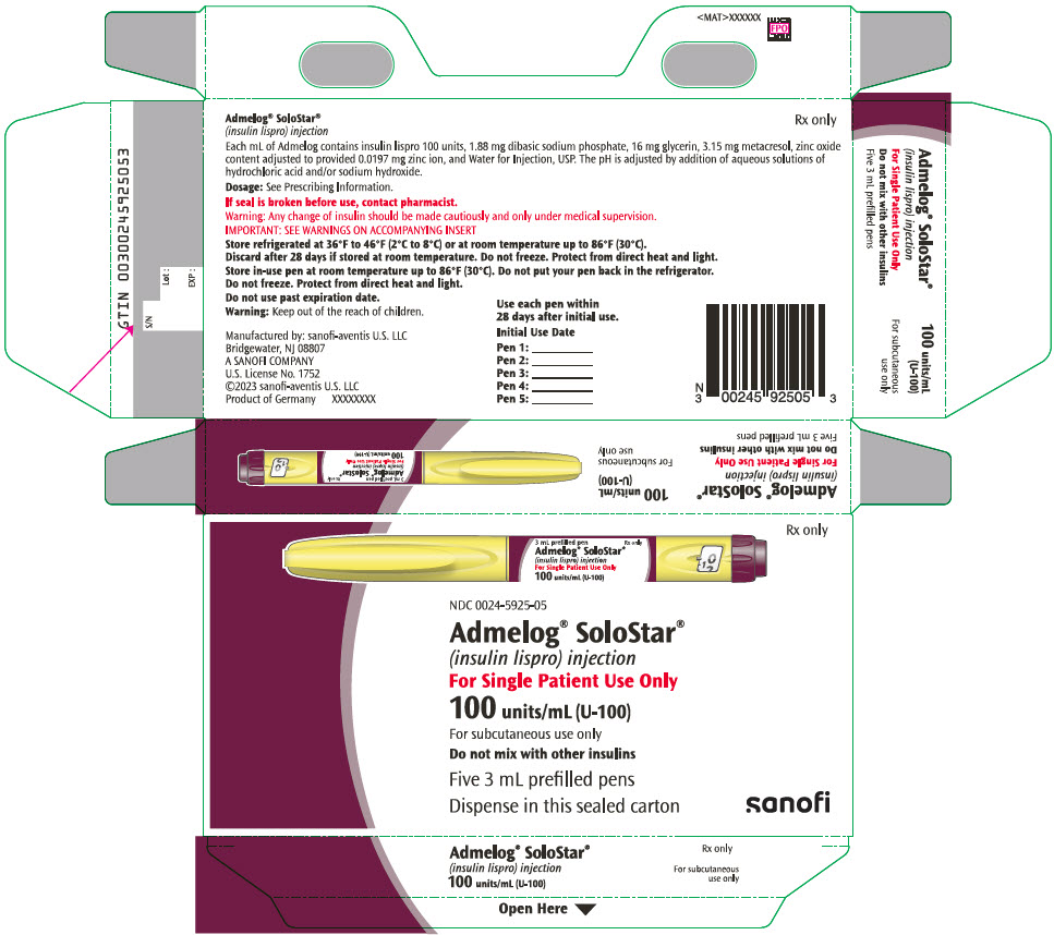 PRINCIPAL DISPLAY PANEL - 3 mL Pen Carton