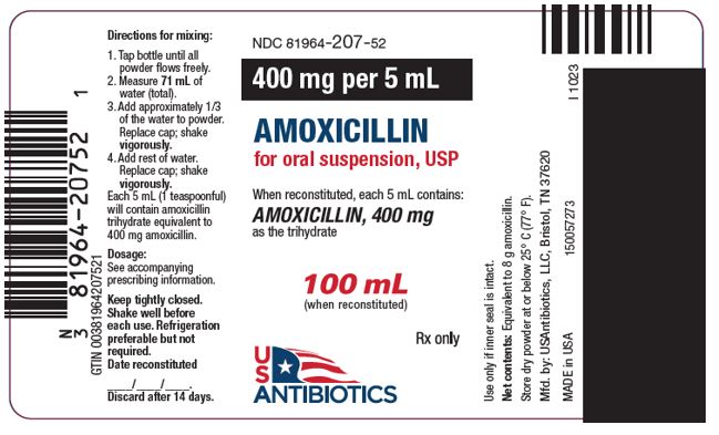 Label (400mg/5mL oral suspension) 100 mL