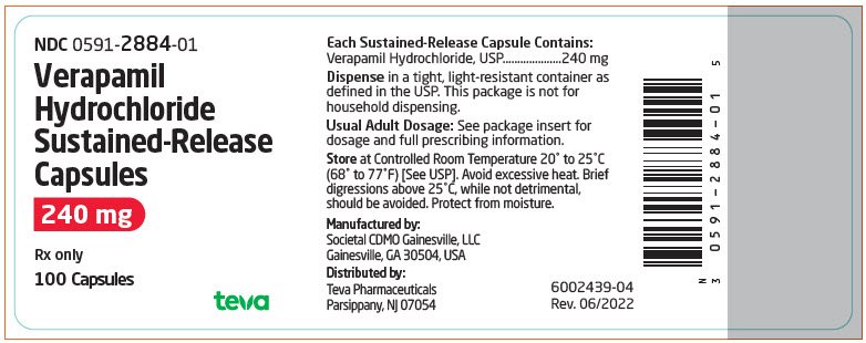 PRINCIPAL DISPLAY PANEL - 240 mg Capsule Bottle Label