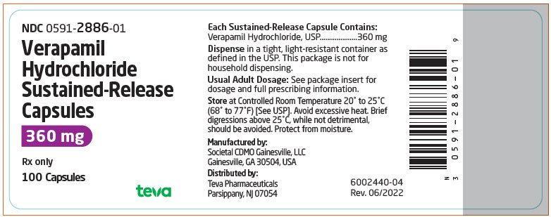 PRINCIPAL DISPLAY PANEL - 360 mg Capsule Bottle Label