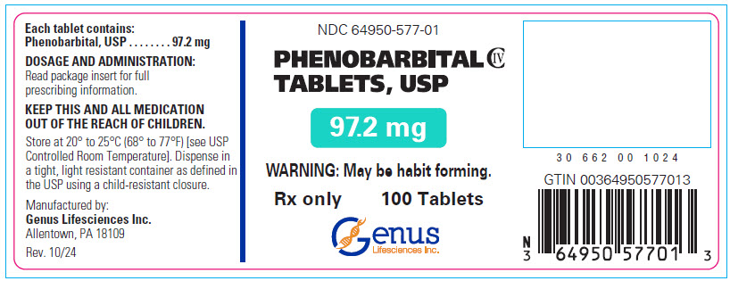 PRINCIPAL DISPLAY PANEL - 97.2 mg Bottle Label