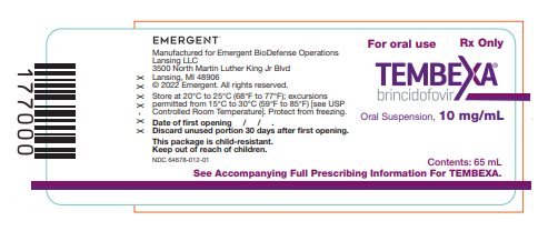 Oral Suspension Bottle Label