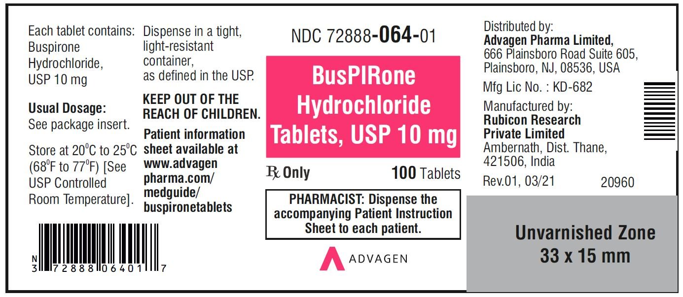Buspirone FDA prescribing information, side effects and uses Buspirone FDA prescribing information, side effects and uses