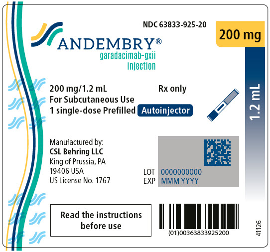 PRINCIPAL DISPLAY PANEL - 200 mg Pen Label