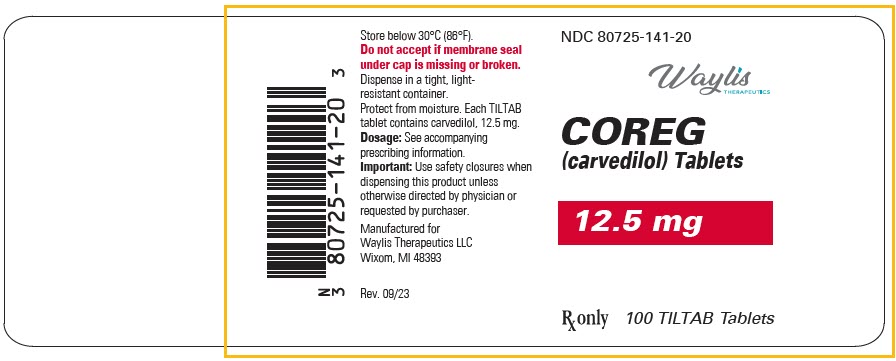 PRINCIPAL DISPLAY PANEL - 12.5 mg Tablet Bottle Label