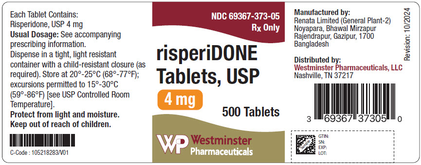 PRINCIPAL DISPLAY PANEL - 4 mg Tablet Bottle Label