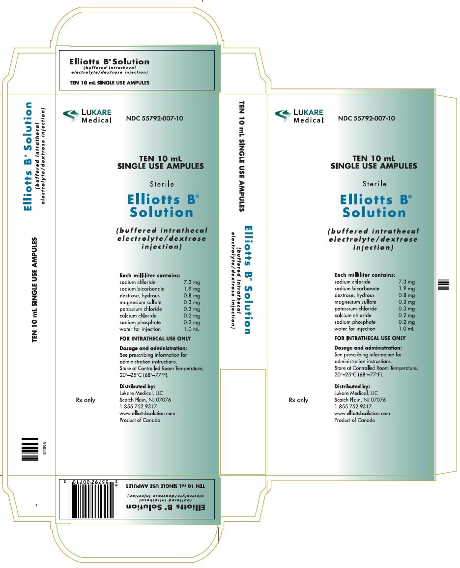 Elliotts B Solution Carton Label