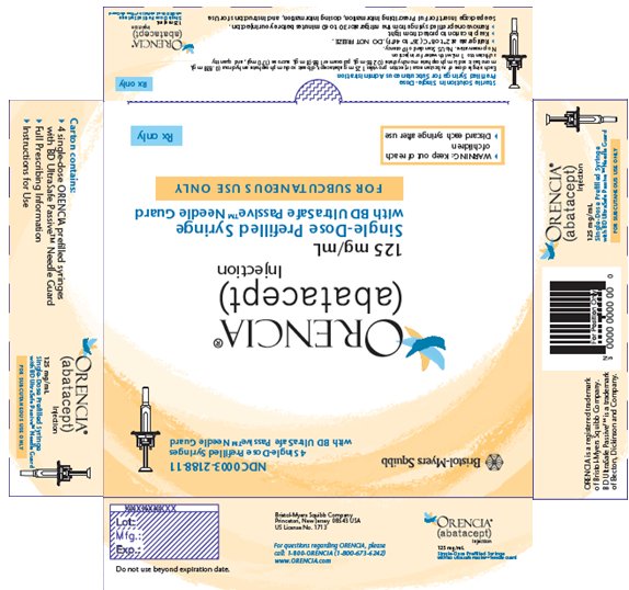 Orencia - FDA prescribing information, side effects and uses Orencia - FDA prescribing information, side effects and uses