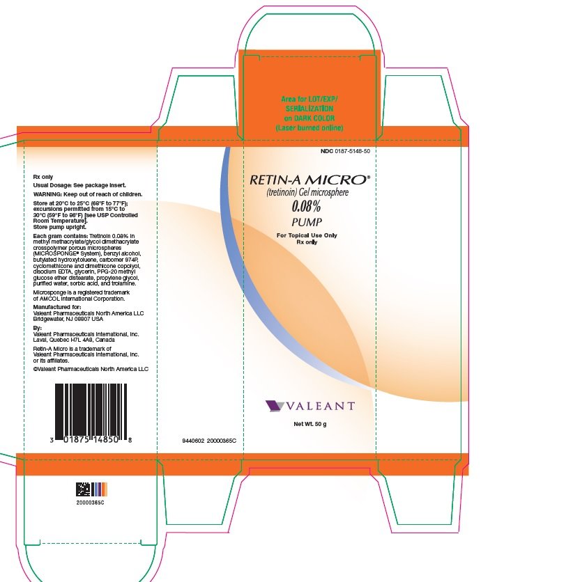 Retin-A Micro - FDA prescribing information, side effects and uses