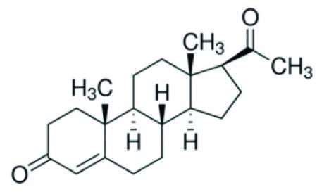 Progesterone Structural Formula