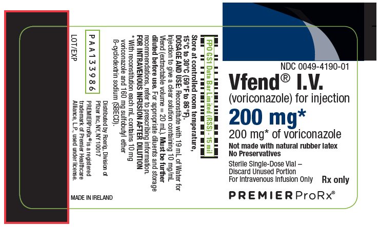 PRINCIPAL DISPLAY PANEL - 200 mg Vial Label