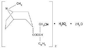 Hyoscyamine Sulfate Structural Formula