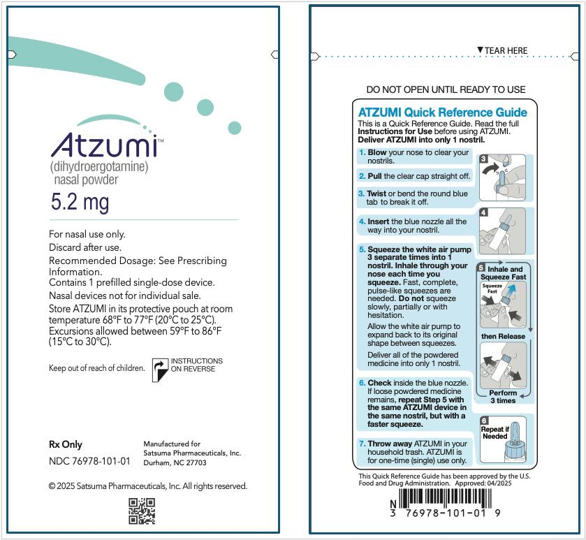 PRINCIPAL DISPLAY PANEL - 5.2 mg Device Pouch Label