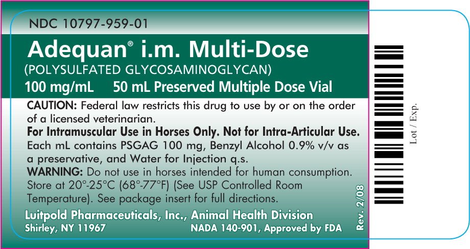 Adequan IM - FDA prescribing information, side effects and uses