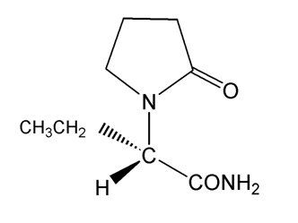 Levetiracetam Structural Formula