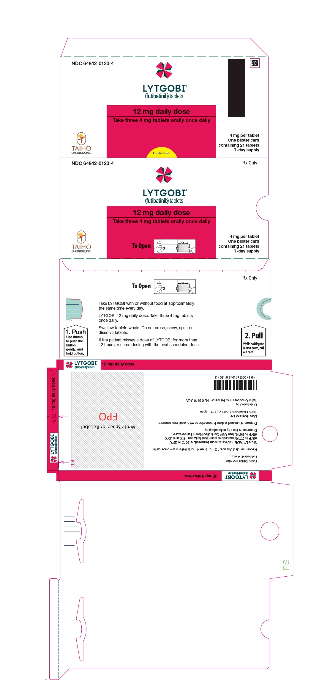 PRINCIPAL DISPLAY PANEL - Carton 4mg 21ct