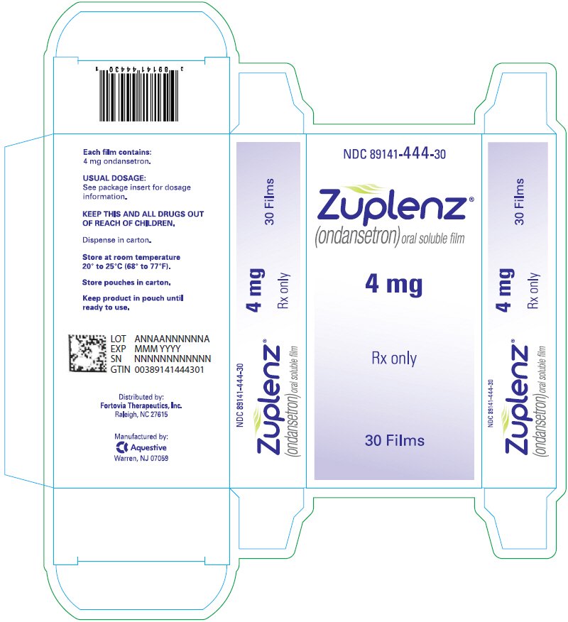 PRINCIPAL DISPLAY PANEL - 4 mg Film Pouch Box